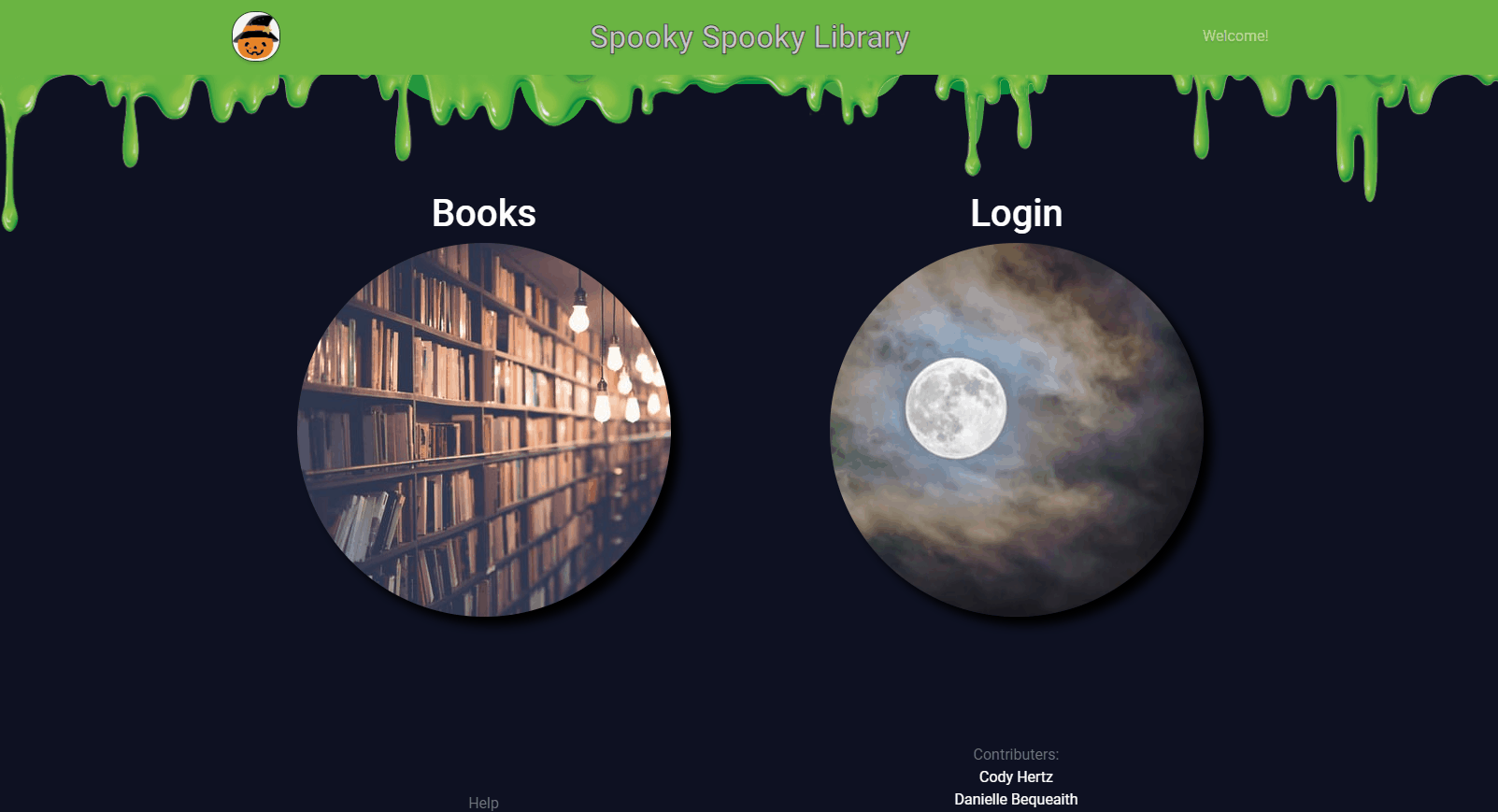 Spooky Spooky Library